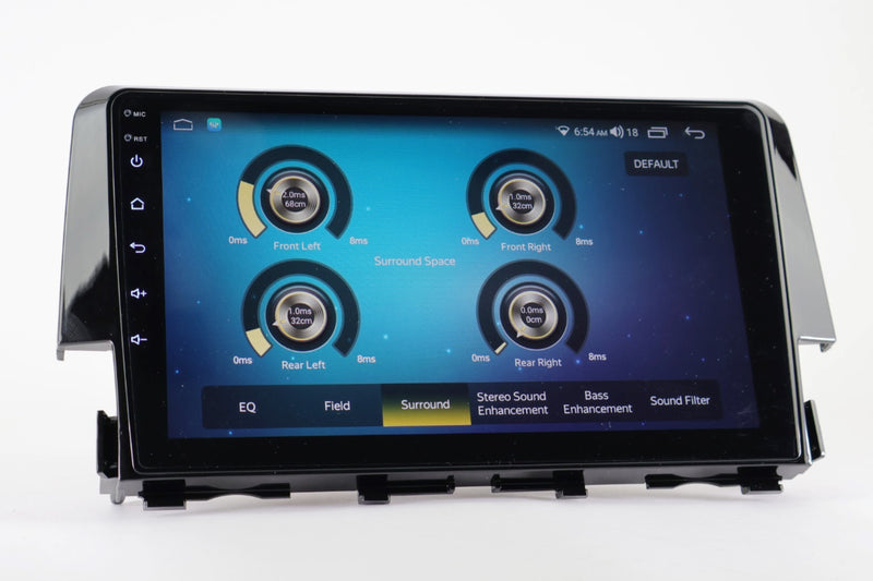 9" QLED 2016-2021 Honda Civic Car Stereo Android 12 OCTA CORE w/apple carplay & android auto 4g sim - Xstream audio systems