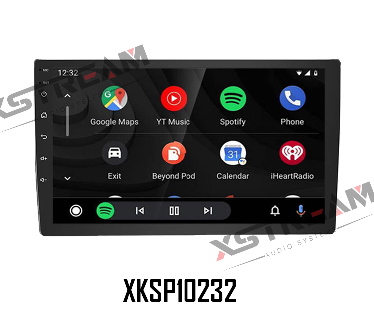 10" Universal double din android 10 radio With wireless Apple CarPlay/Android auto+DSP 2G/32G - Xstream audio systems