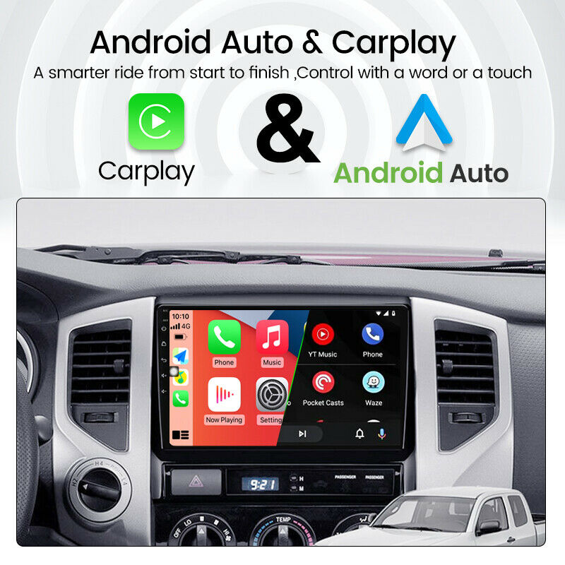 9" Toyota Tacoma 05-13 Android 11 OCTA CORE 2/32 w/apple CarPlay and android auto+dsp 4g & cooling fan - Xstream audio systems