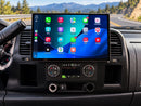 12.5-inch head unit installed in truck dash