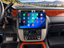 12.5-inch head unit installed in GMC dash