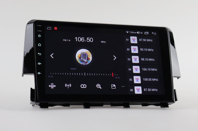 9" QLED 2016-2021 Honda Civic Car Stereo Android 12 OCTA CORE w/apple carplay & android auto 4g sim - Xstream audio systems