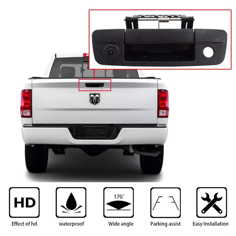 Reverse camera for Dodge Ram 2009-2013 (handle) - Xstream audio systems
