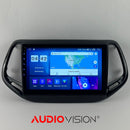 10" 2016-2018 Jeep Compass Car Stereo Android 11 OCTA CORE 2/32gb w/apple carplay & android auto 4g sim - Xstream audio systems