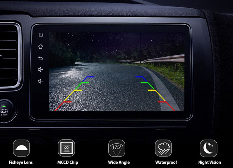 Backup Camera Rear View Camera EWAY Safety License Plate Backup