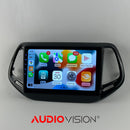 10" 2016-2018 Jeep Compass Car Stereo Android 11 OCTA CORE 2/32gb w/apple carplay & android auto 4g sim - Xstream audio systems