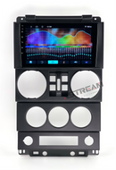 9" Jeep Wrangler 2007-2010 4 door JKU plug and play 2/32GB Apple CarPlay/Android auto+DSP - Xstream audio systems