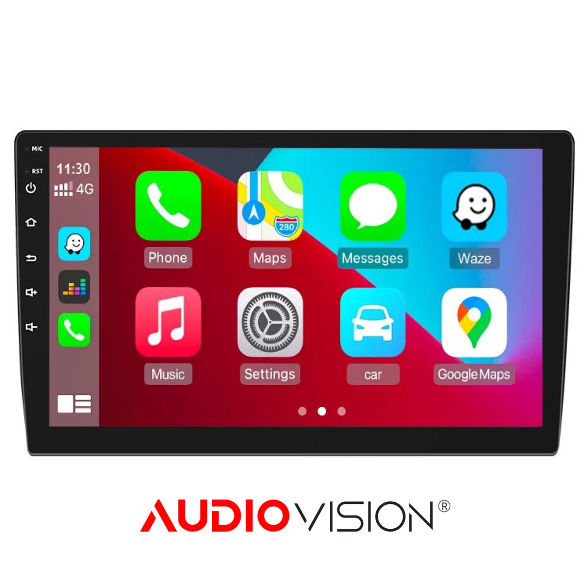 Autoradio Android 10 DSP Pour Alfa Romeo Mito - 4GB RAM - CarPlay, DAB+, WIFI, OBD - Double DIN