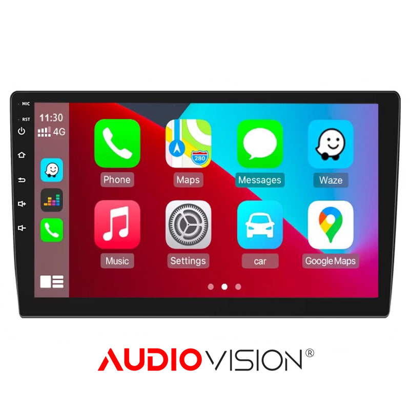 10 Universal double din android 10 radio With wireless Apple CarPlay/
