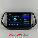10" 2016-2018 Jeep Compass Car Stereo Android 11 OCTA CORE 2/32gb w/apple carplay & android auto 4g sim - Xstream audio systems