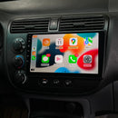 QLED 9" Honda Civic 2001-2005 Android 11 WITH WIRELESS APPLE CARPLAY AND ANDROID AUTO - Xstream audio systems