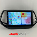 10" 2016-2018 Jeep Compass Car Stereo Android 11 OCTA CORE 2/32gb w/apple carplay & android auto 4g sim - Xstream audio systems