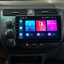 QLED 9" Honda Civic 2001-2005 Android 11 WITH WIRELESS APPLE CARPLAY AND ANDROID AUTO - Xstream audio systems