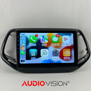 10" 2016-2018 Jeep Compass Car Stereo Android 11 OCTA CORE 2/32gb w/apple carplay & android auto 4g sim - Xstream audio systems