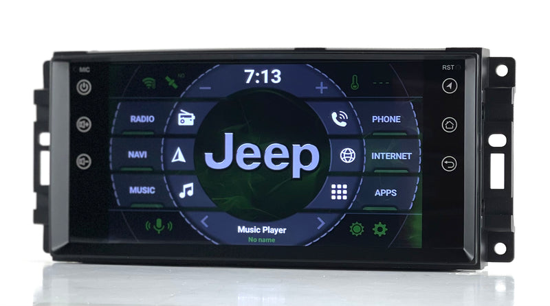 7" Jeep Wrangler jk/jku android 10 plug and play 2/32GB wireless Apple CarPlay/Android auto+DSP - Xstream audio systems