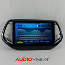 10" 2016-2018 Jeep Compass Car Stereo Android 11 OCTA CORE 2/32gb w/apple carplay & android auto 4g sim - Xstream audio systems