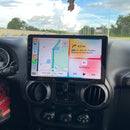 QLED 10" Jeep Wrangler jk/jku android 10 plug and play 4/64GB wireless Apple CarPlay/Android auto+DSP - Xstream audio systems