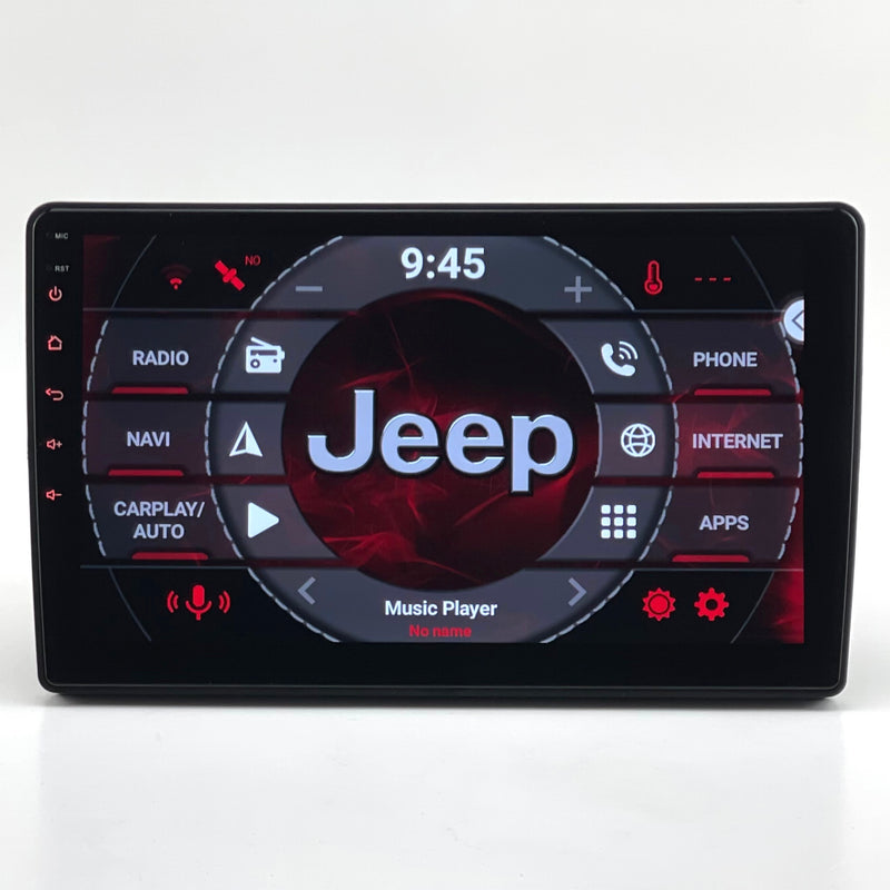 QLED 10" Jeep Wrangler jk/jku android 10 plug and play 4/64GB wireless Apple CarPlay/Android auto+DSP - Xstream audio systems