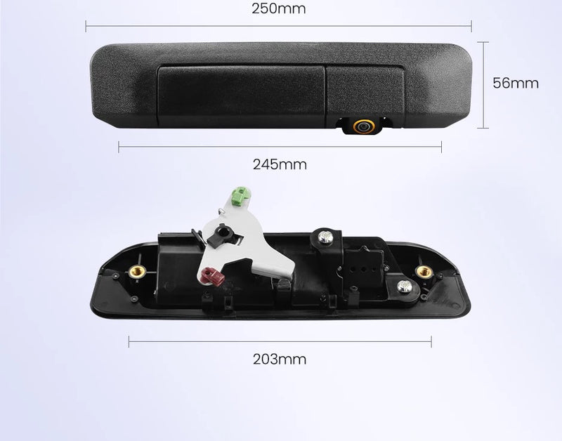 Reverse camera for Toyota Tacoma 2005-2013 (handle) - Xstream audio systems