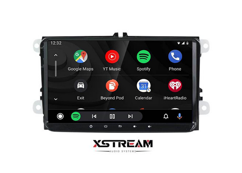 NEW 9" VOLKSWAGEN Universal Car Stereo Android 10 QUAD CORE 2/32gb w/apple carplay & android auto - Xstream audio systems